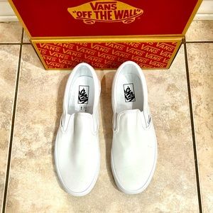 Vans slip ons